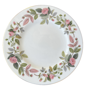 Hathaway Rose by Wedgewood plate